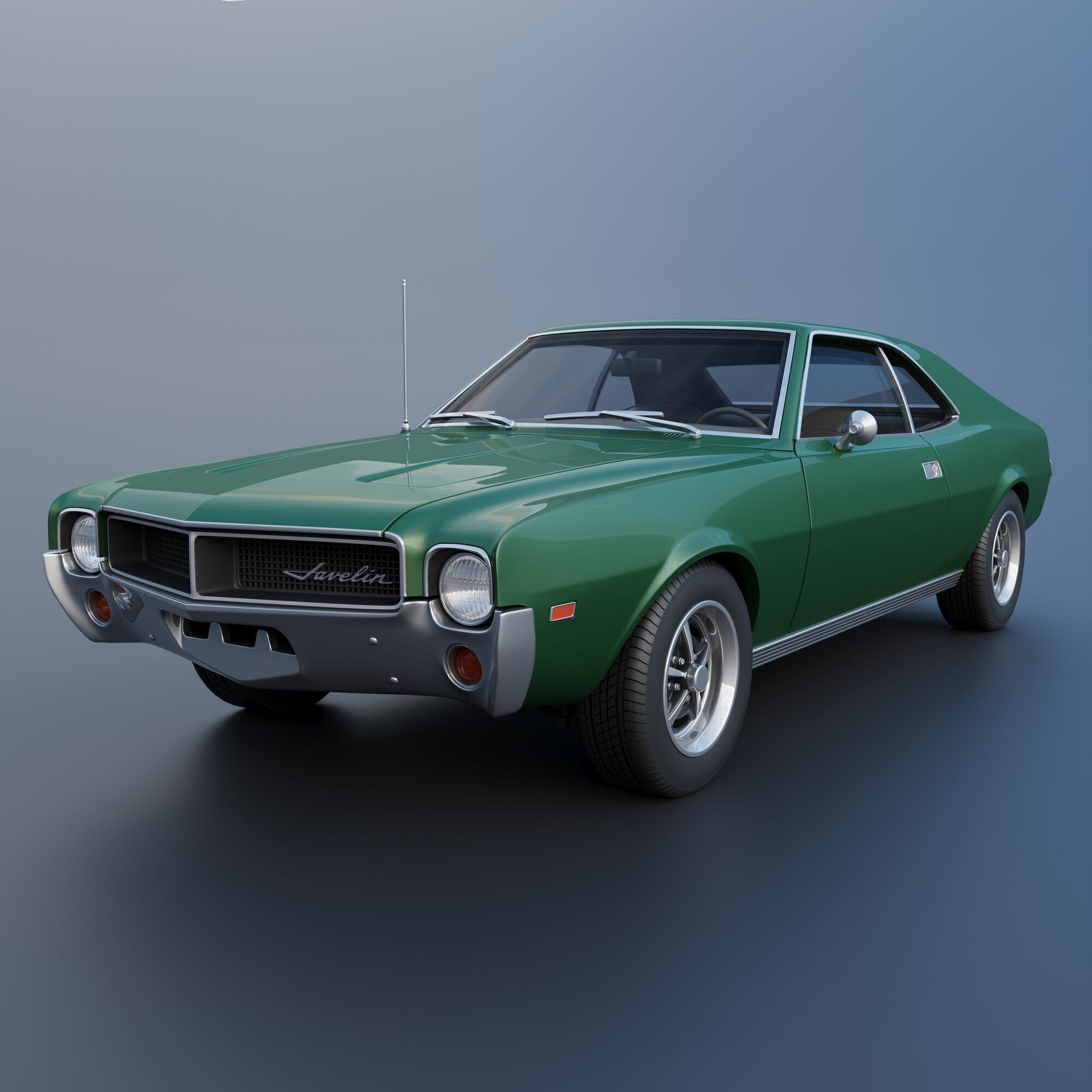 AMC Javelin 1968 3D print model_0