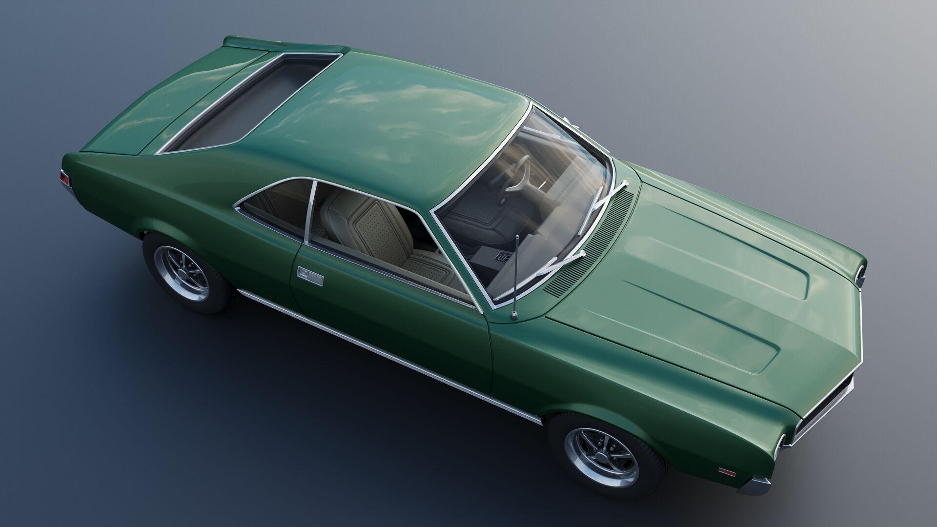 AMC Javelin 1968 3D print model_10