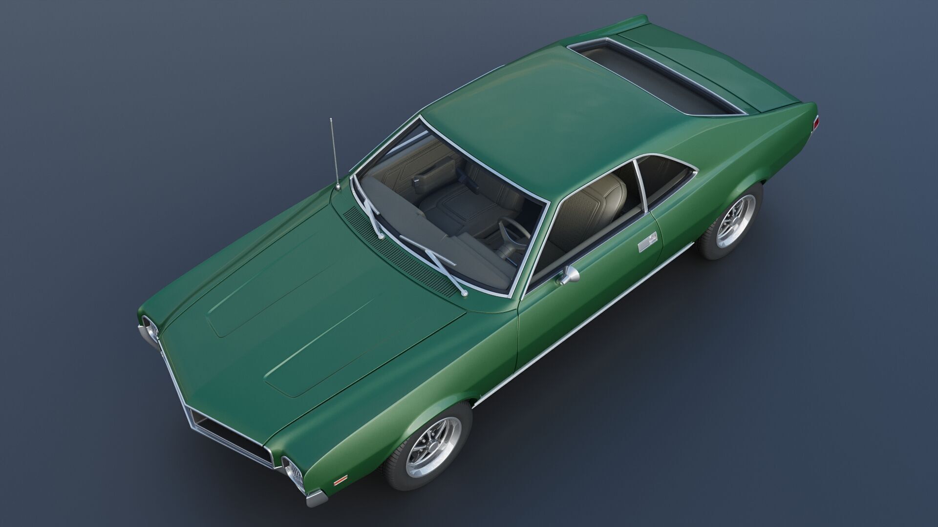 AMC Javelin 1968 3D print model_11