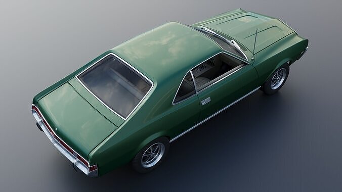 AMC Javelin 1968 3D print model 7