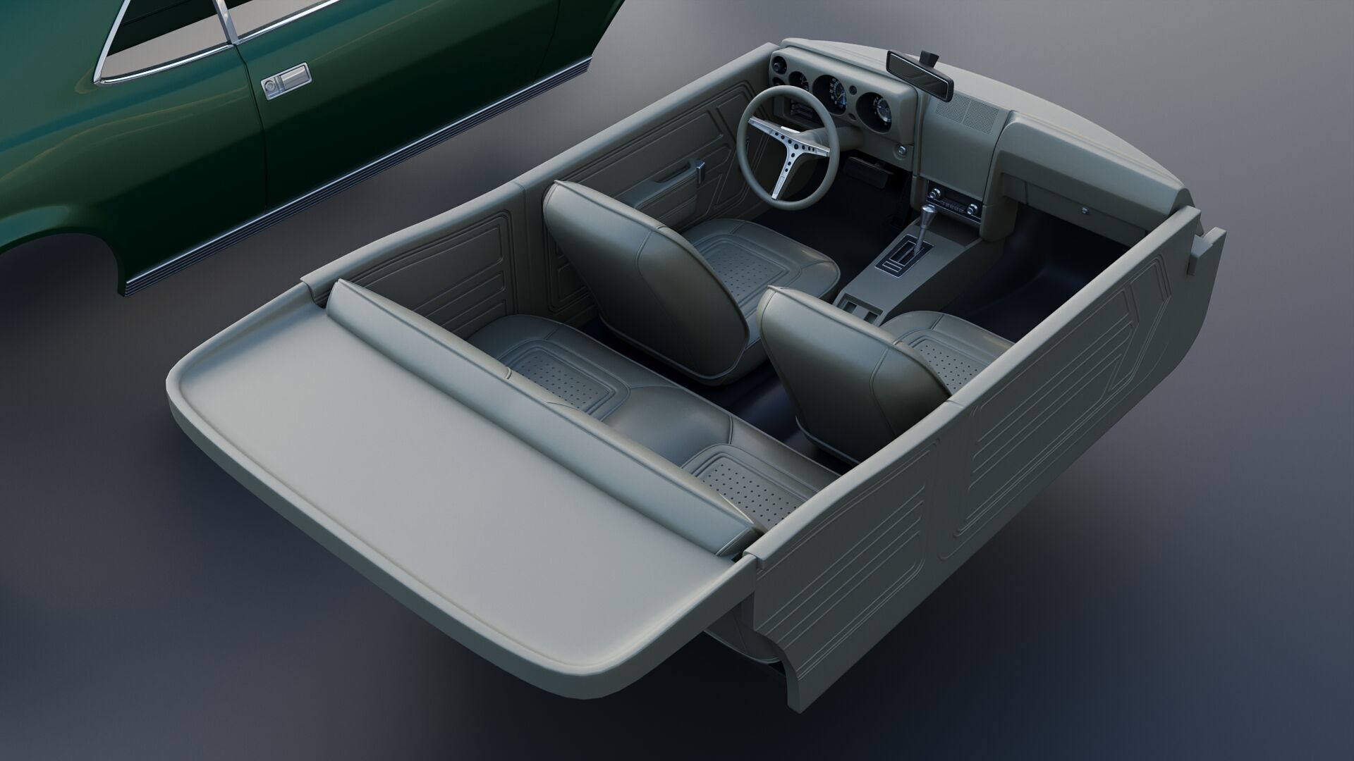 AMC Javelin 1968 3D print model_25