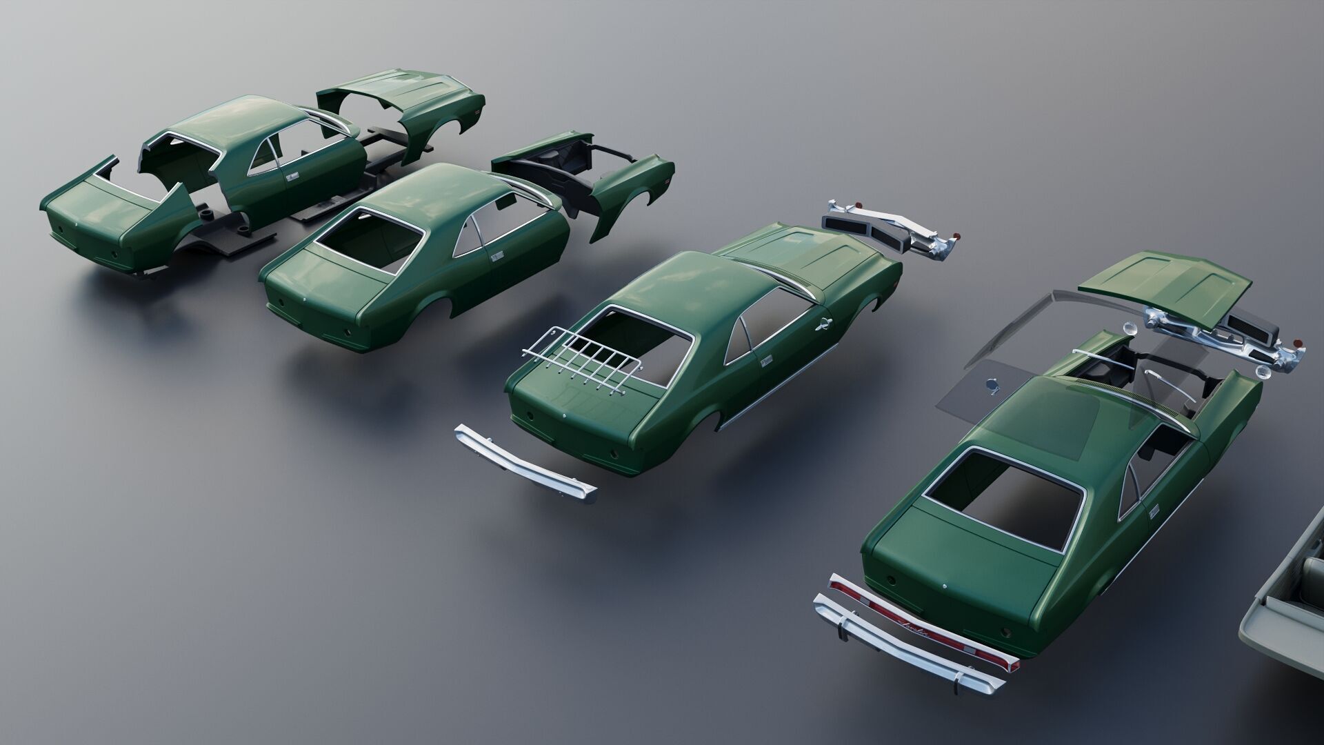 AMC Javelin 1968 3D print model_21