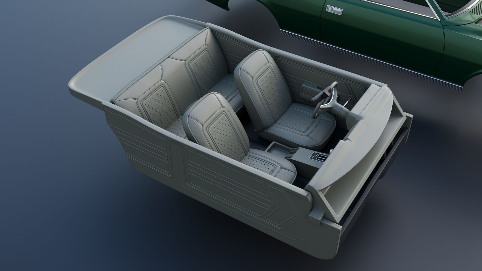 AMC Javelin 1968 3D print model_24