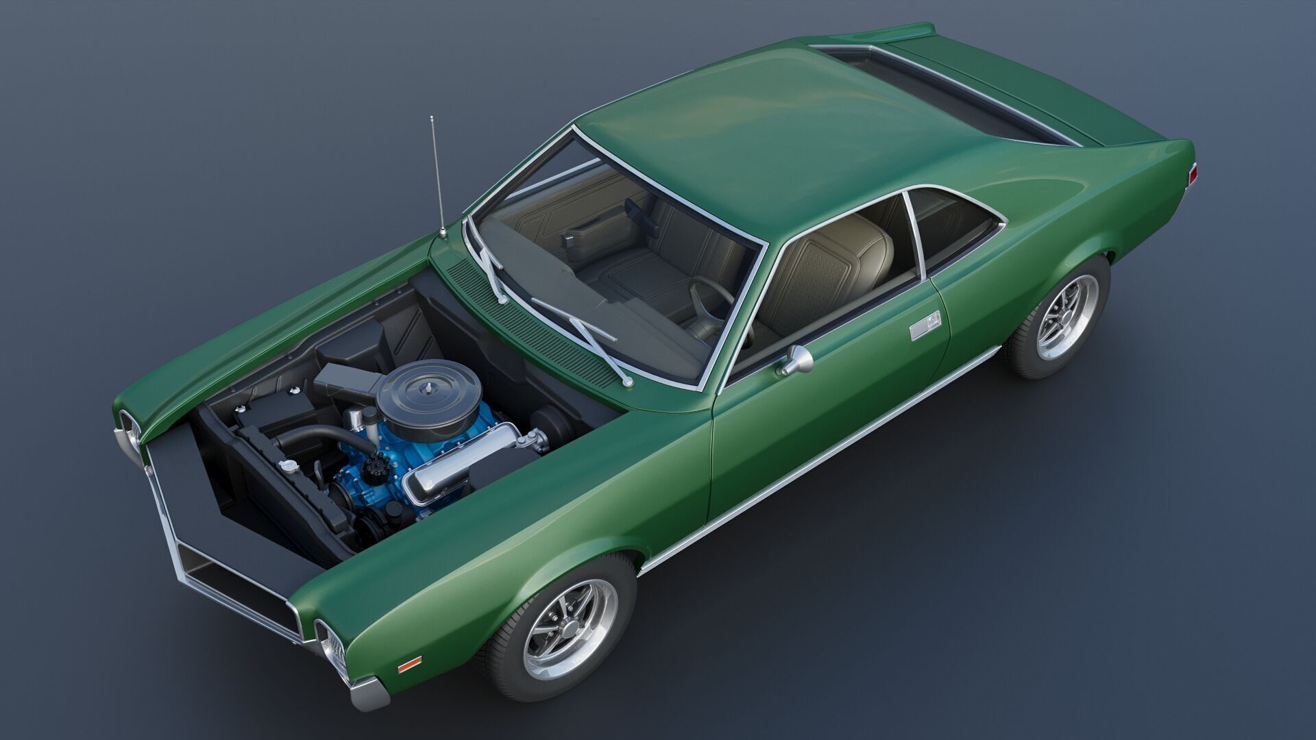 AMC Javelin 1968 3D print model_13