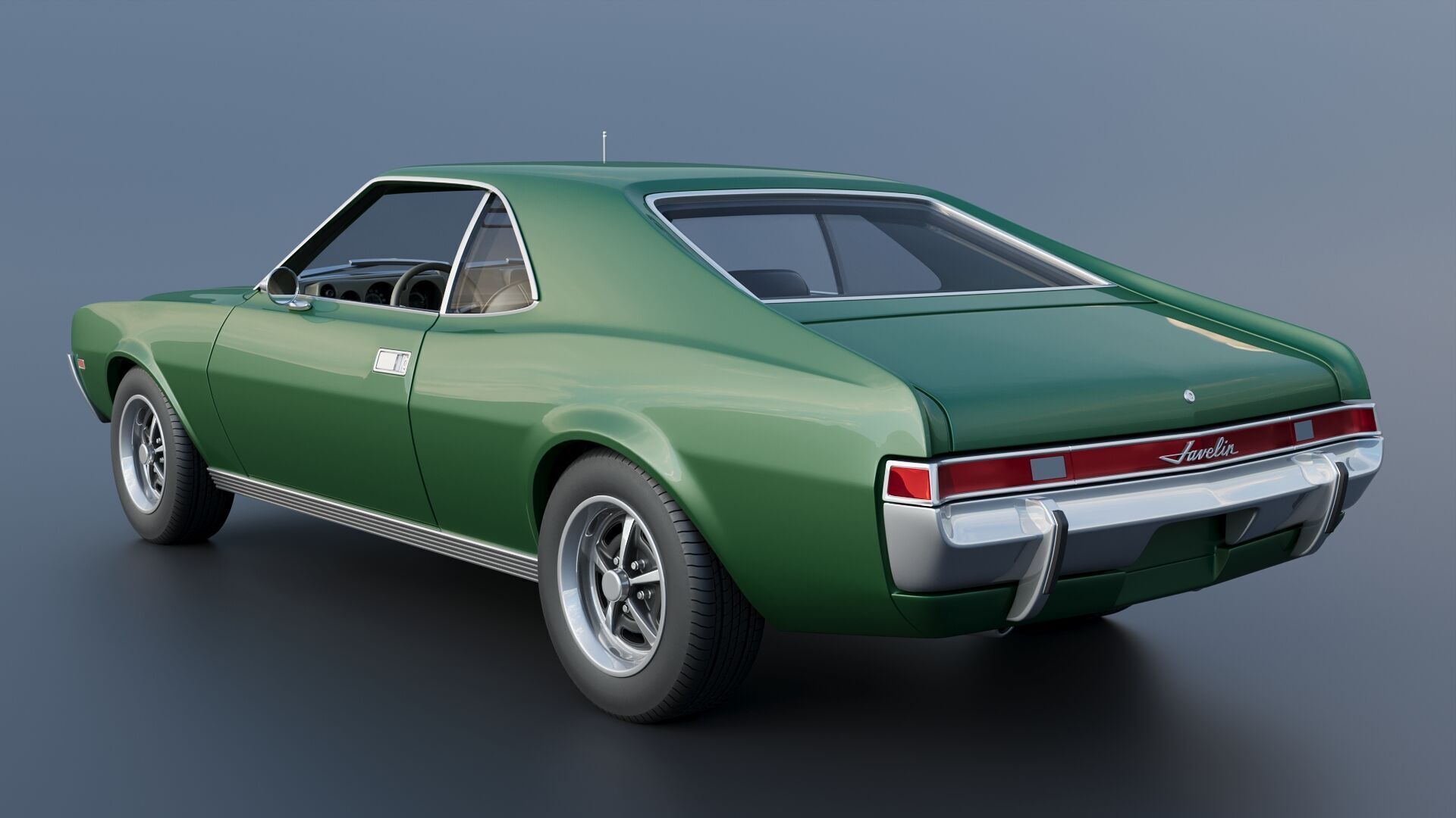 AMC Javelin 1968 3D print model_3