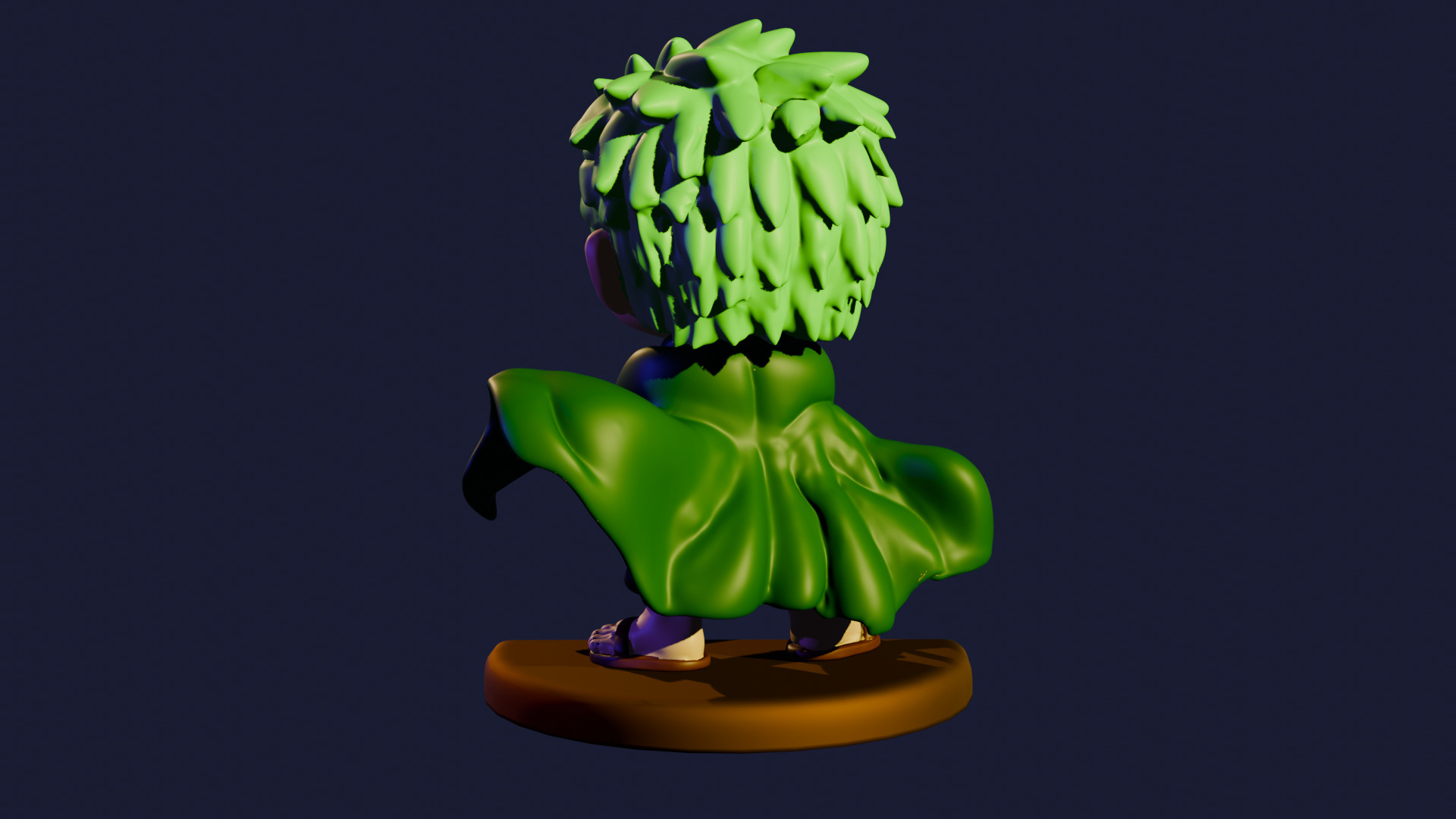 Child Roronoa Zoro 3D print model_6