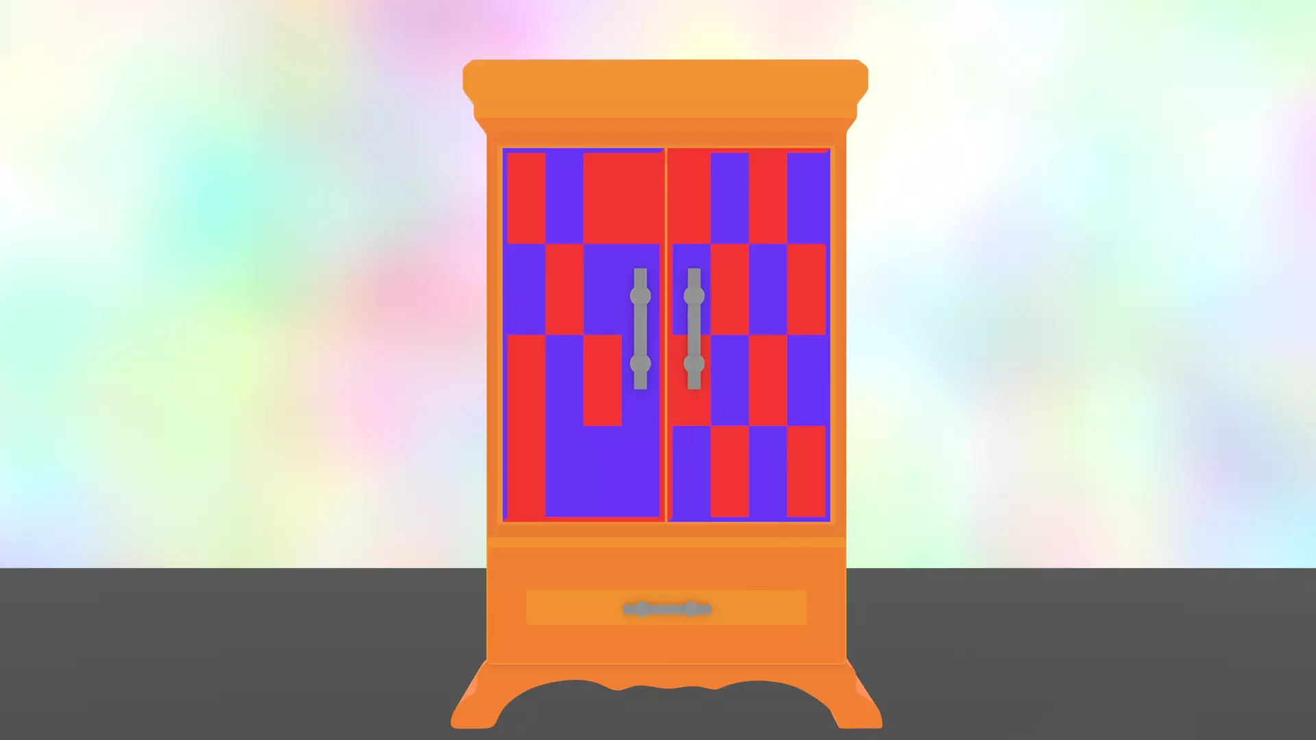 Almira  Free low-poly 3D model_0