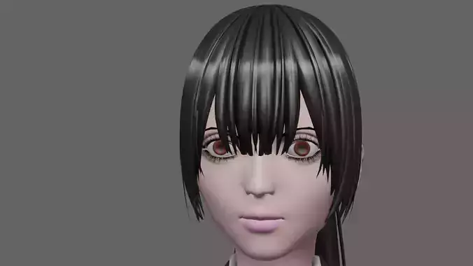 School girl with Sword