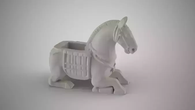 Horse Pen Holder 3D print model