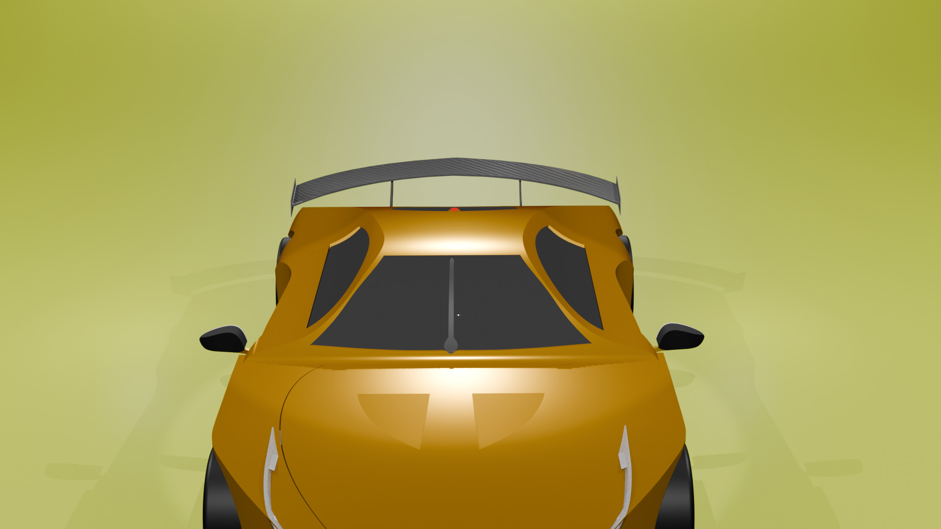 Carbon Spoiler 3D model_8
