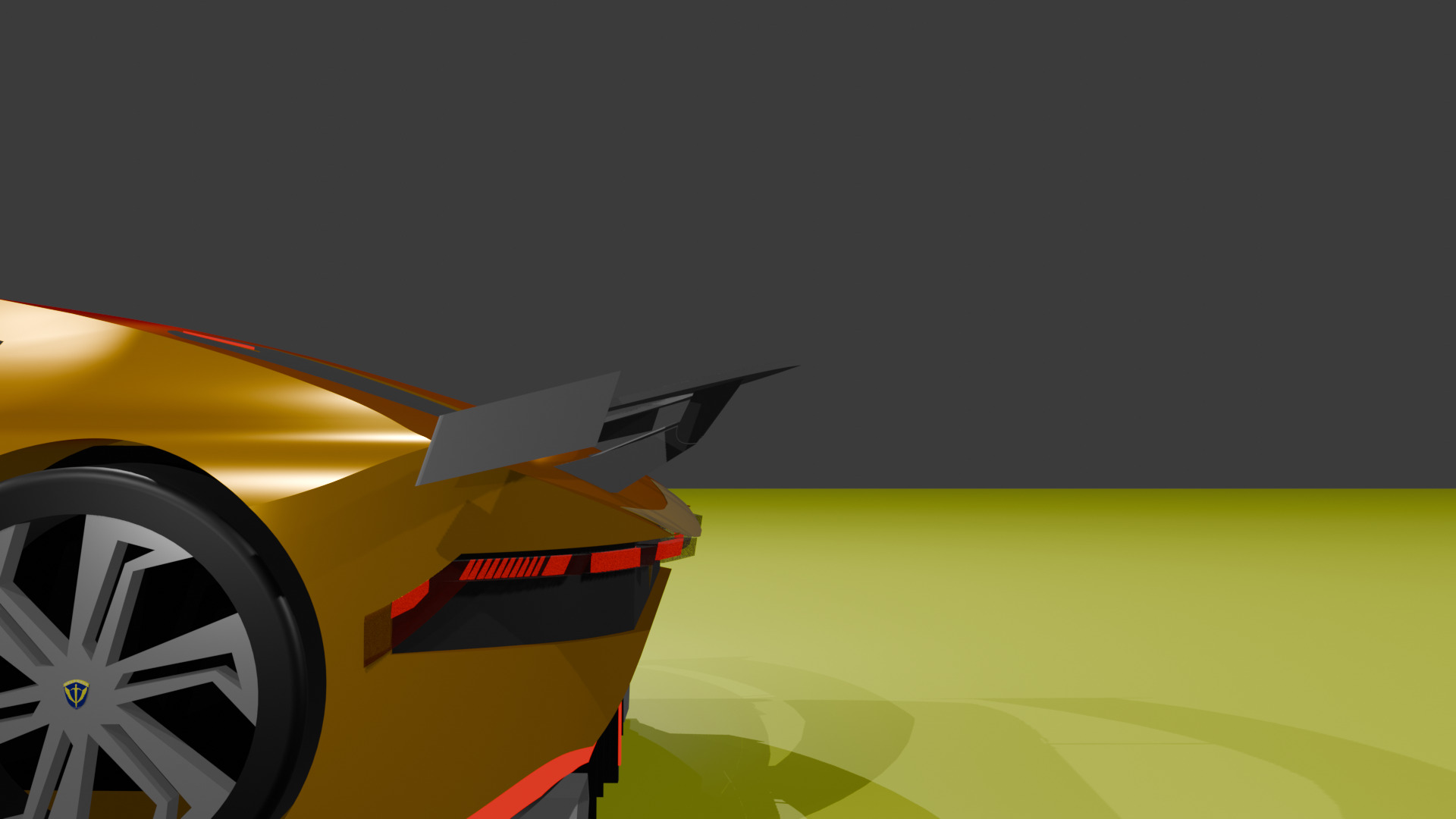 Carbon Spoiler 3D model_11