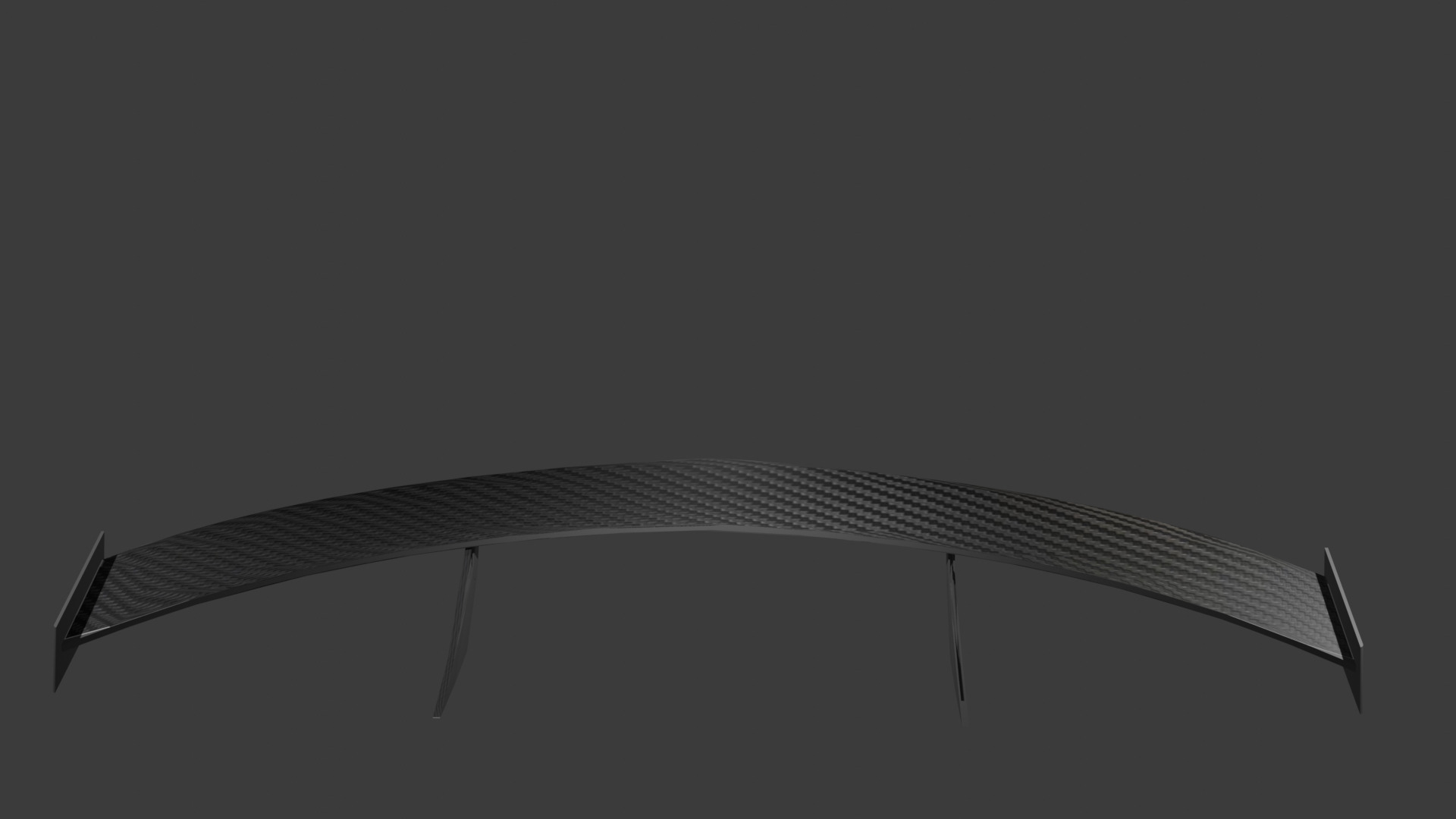 Carbon Spoiler 3D model_1