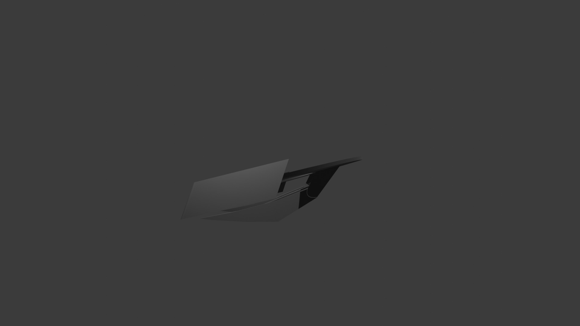 Carbon Spoiler 3D model_4
