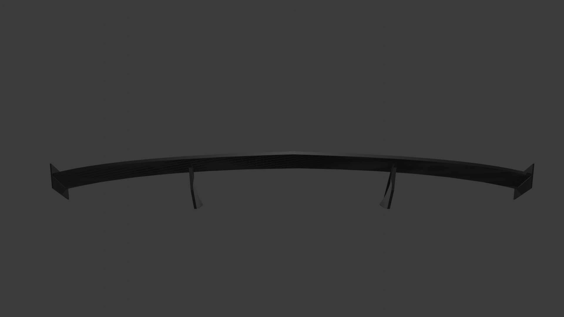 Carbon Spoiler 3D model_5
