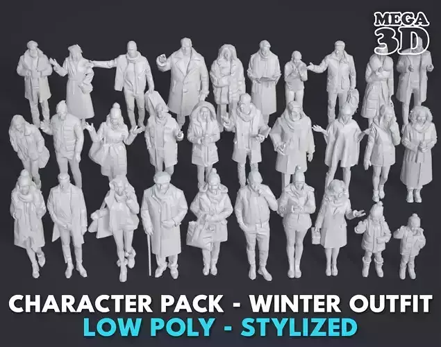 Character Pack - Winter Outfit 250505