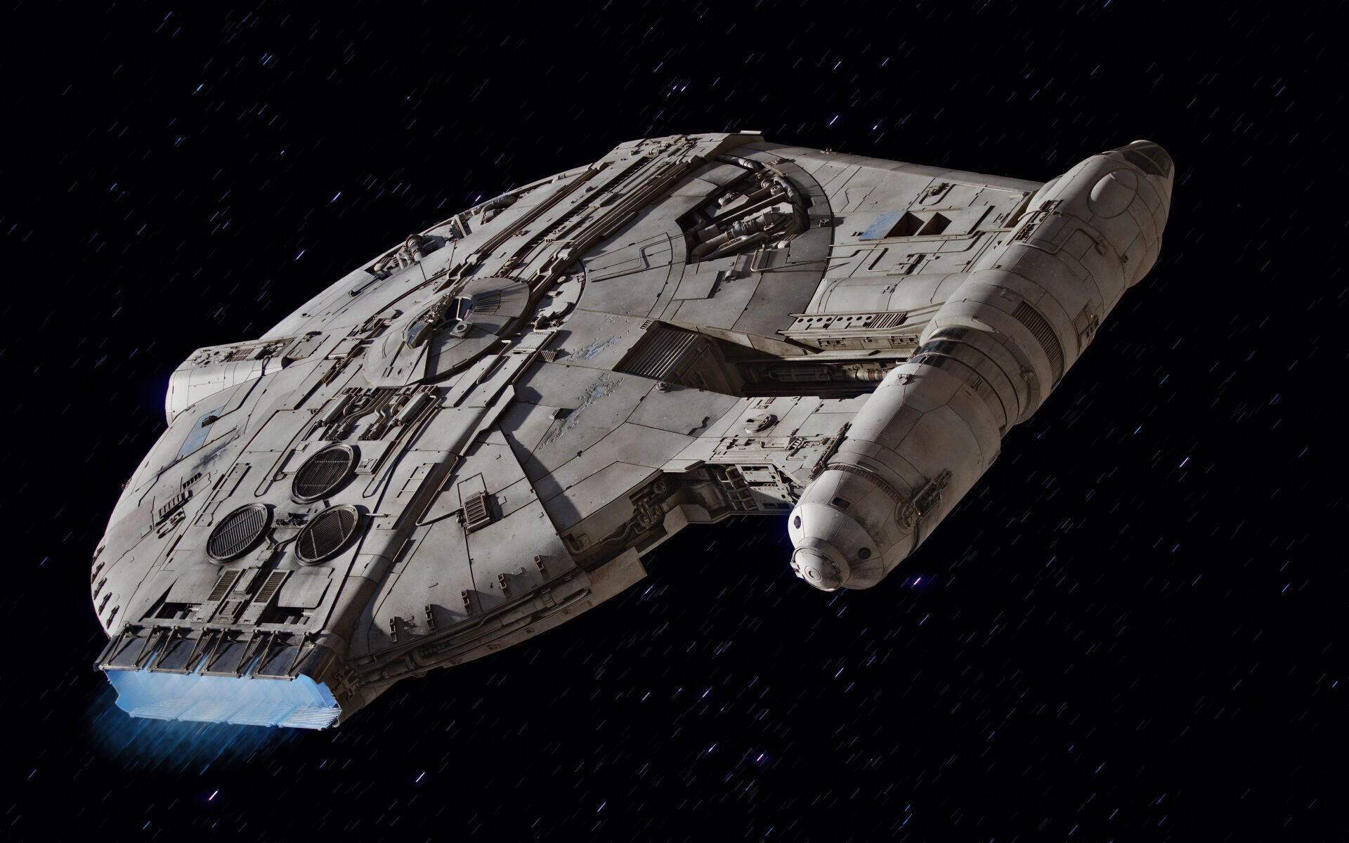 YT-2400 Light Freighter Outrider 3D model_1