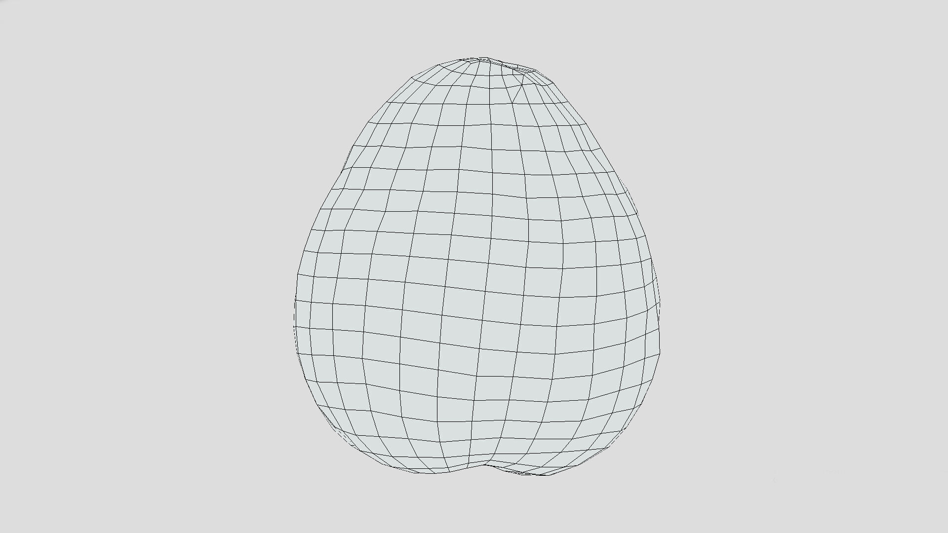 Cherimoya Low Poly Low-poly 3D model_3