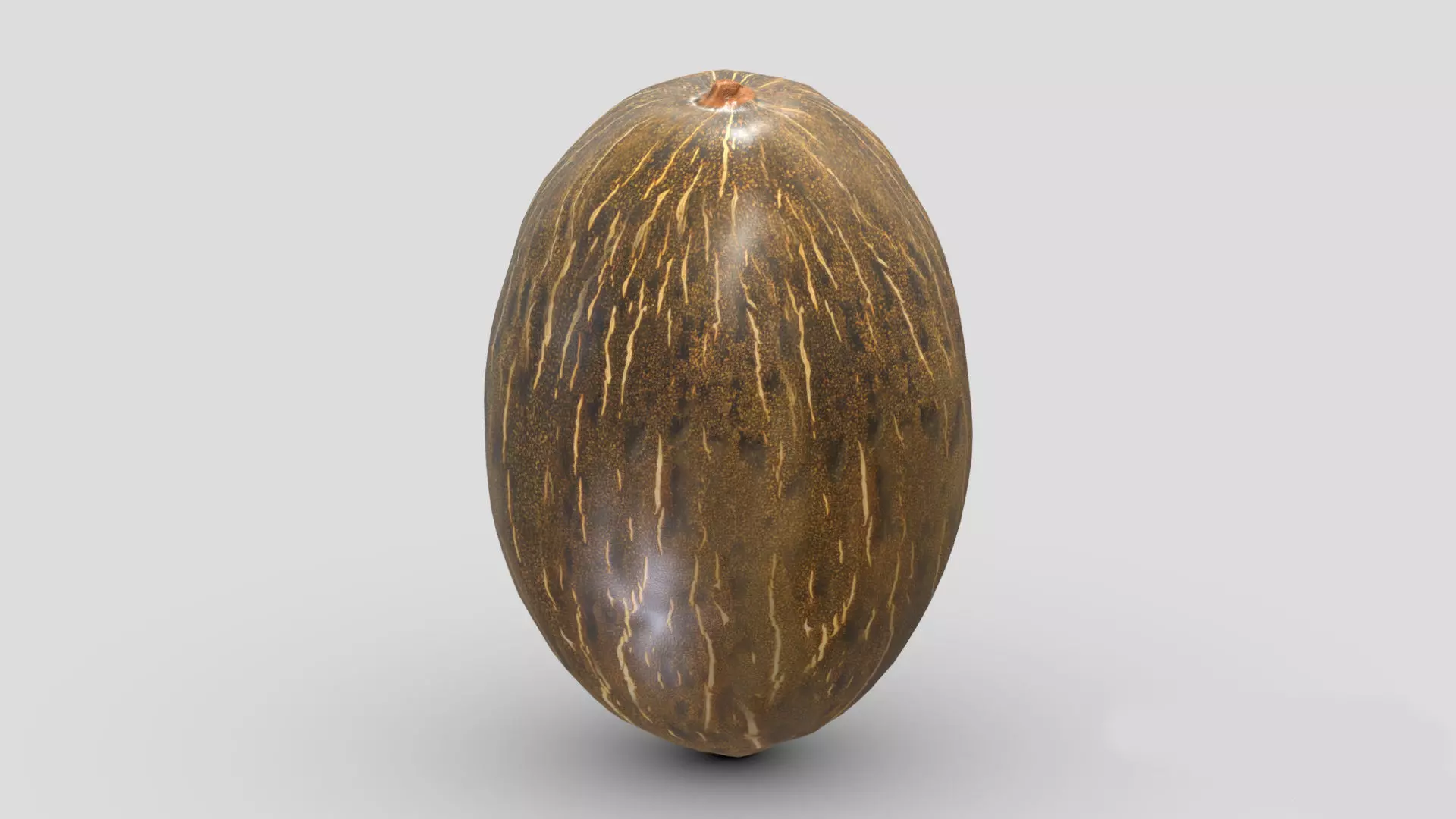 Christmas Melon Low Poly Previews Low-poly 3D model