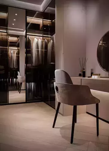 His and Hers Dressing Room