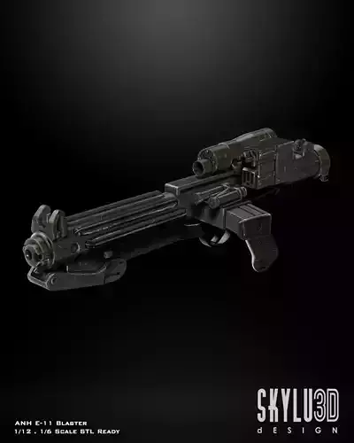 ANH E-11 Blaster One12 and One6 Scale Bundle