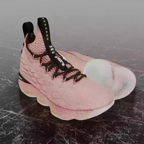 NIKE LEBRON 15 ALL STAR 3D SHOES Low-poly 3D model