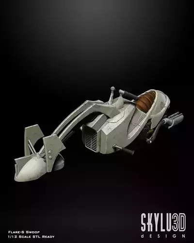 Flare-S Swoop Bike One12 Scale STL Files