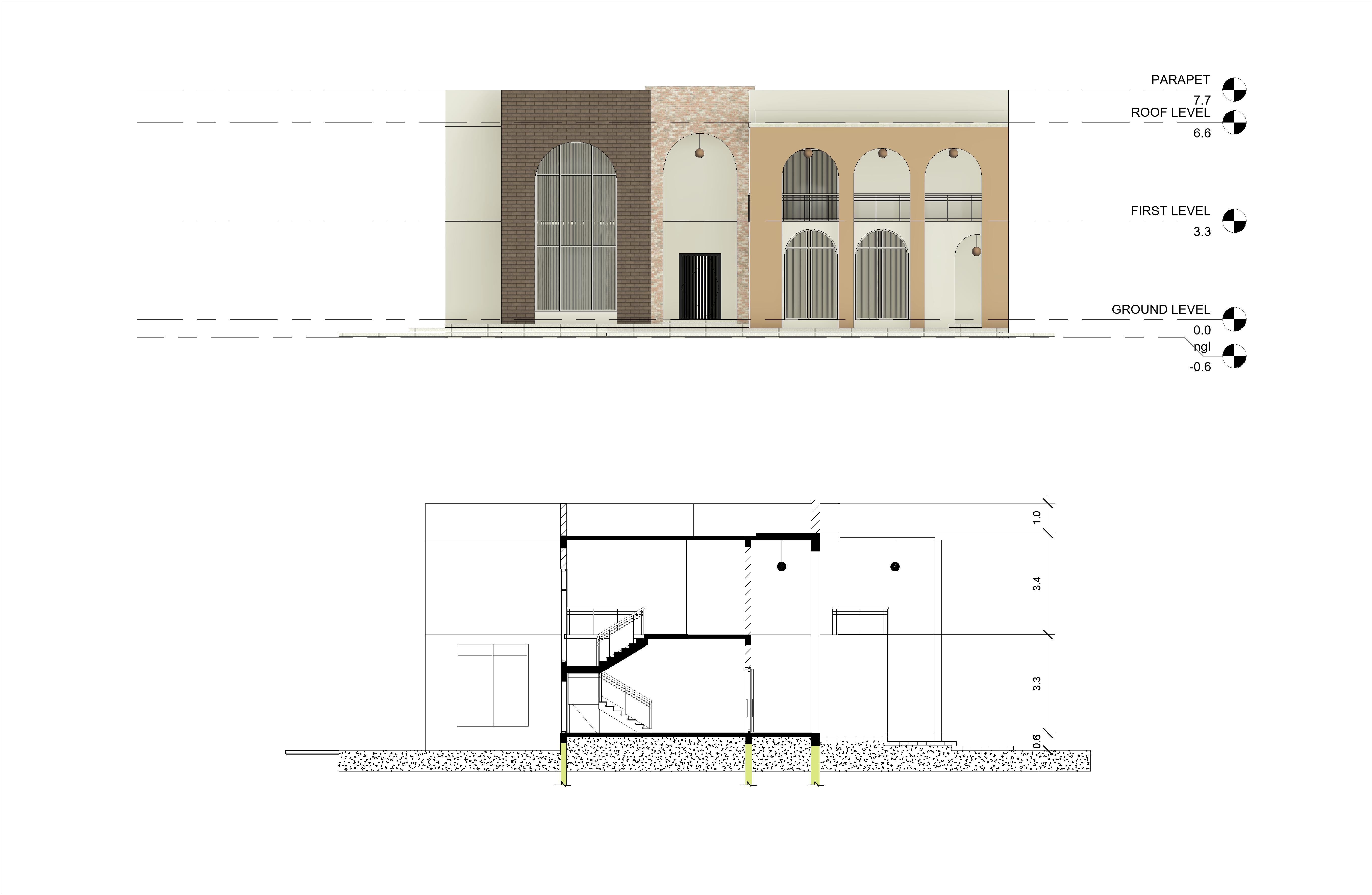 Modern HOUSE MODEL Arab  3D model_5