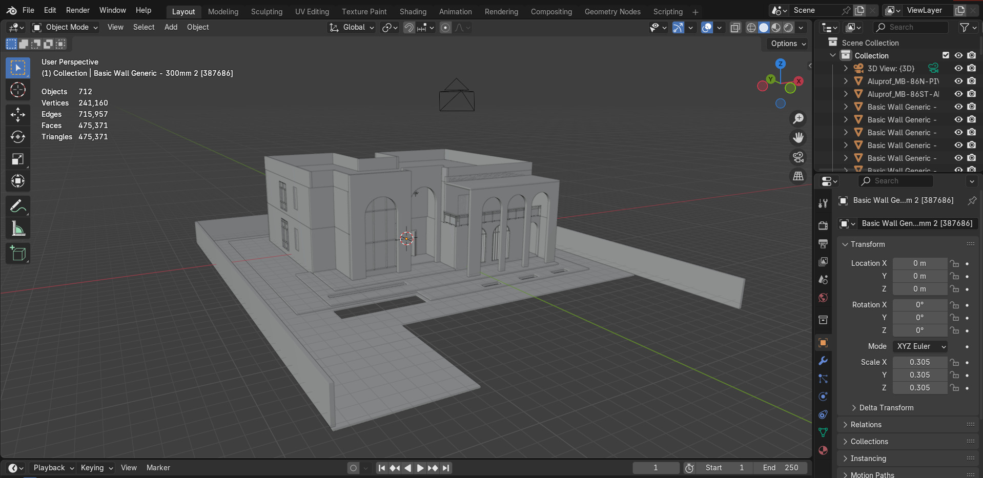 Modern HOUSE MODEL Arab  3D model_6