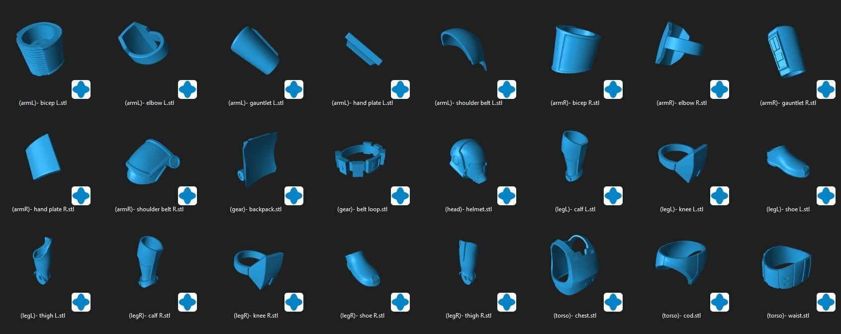 Republic Trooper One12 Scale Custom STL Files 3D print model_1