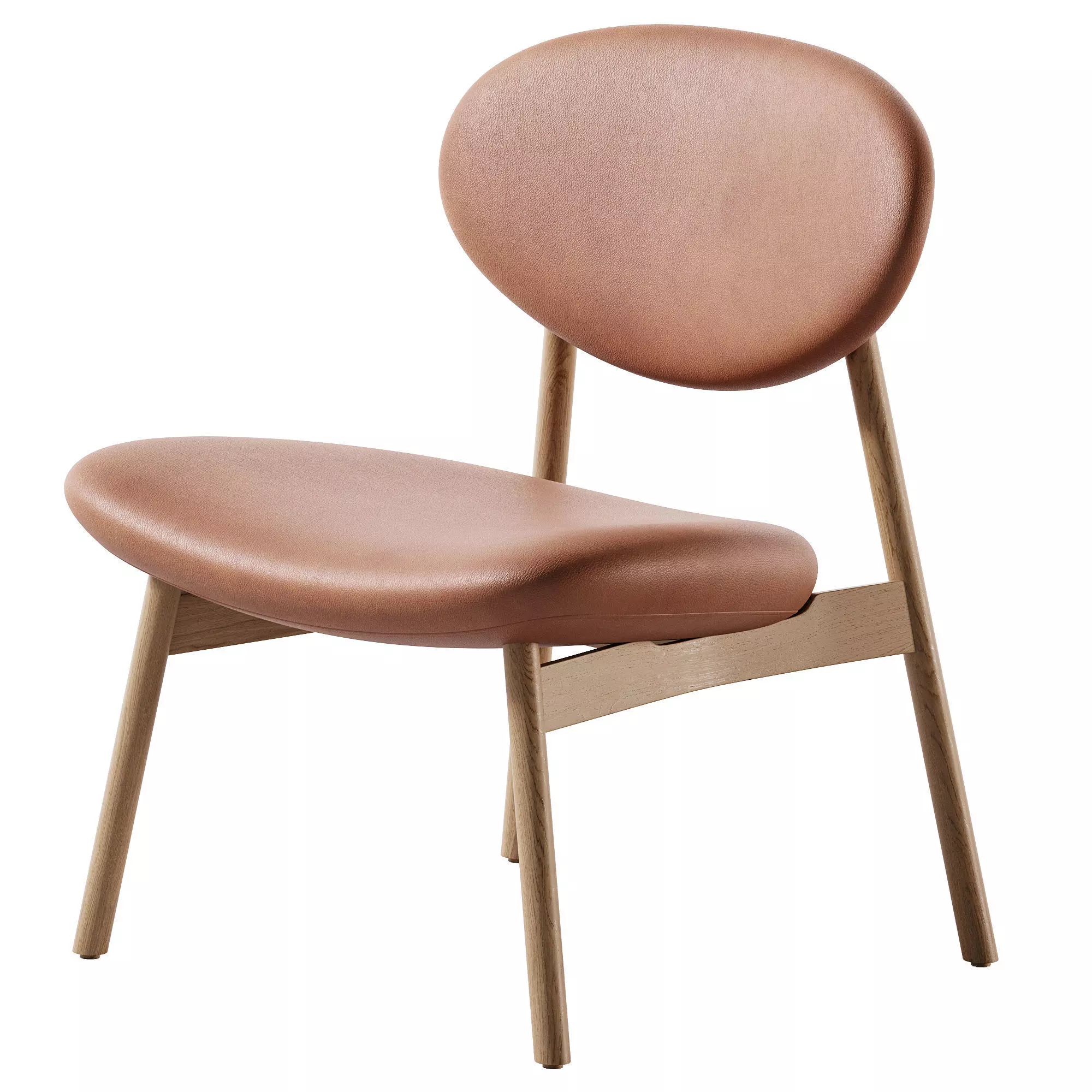 Ovoid Lounge chair 3D model