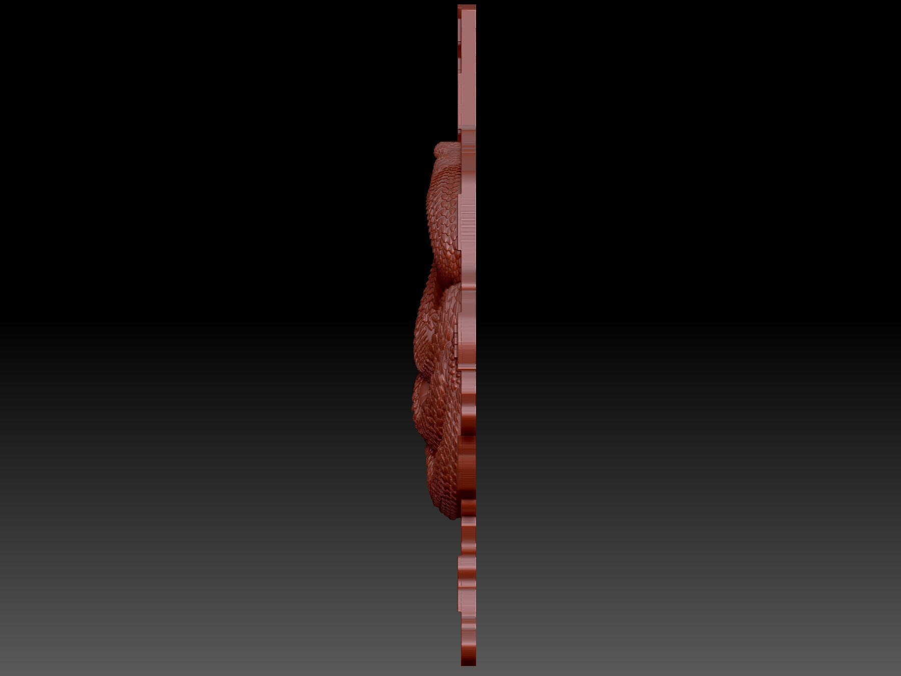 Snake 3D print model_1