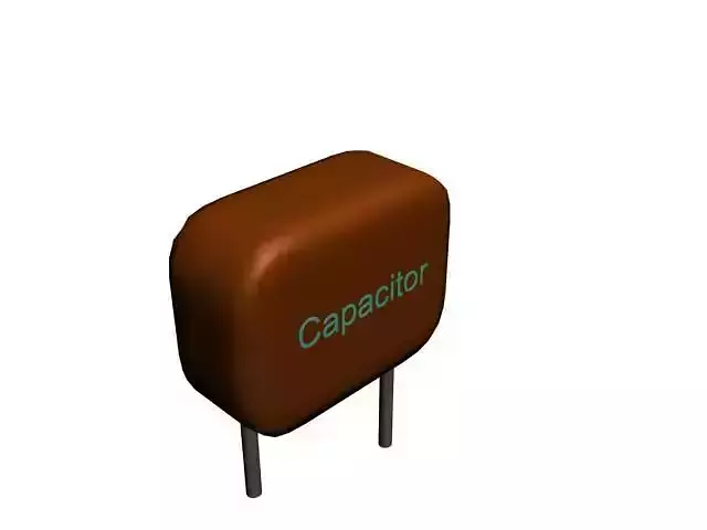 Small Capacitor 3D model