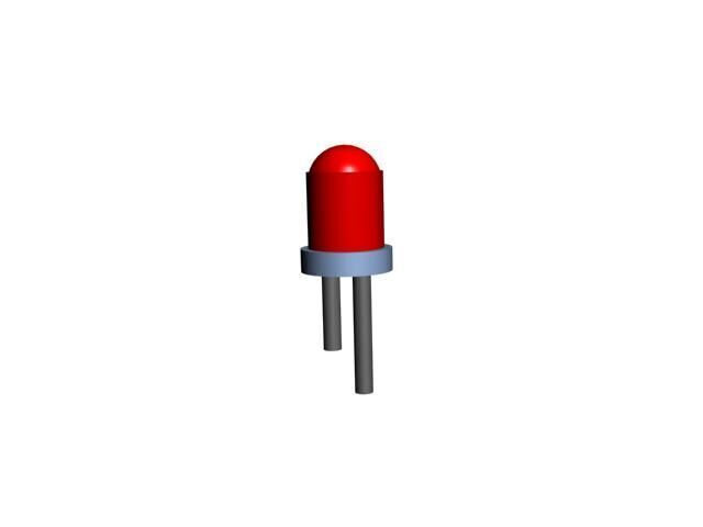 LED Light Emitting Diodes 3D model_1