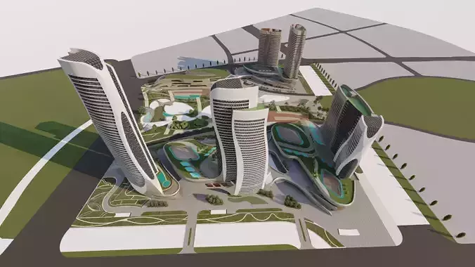 City-Modern City- Urban