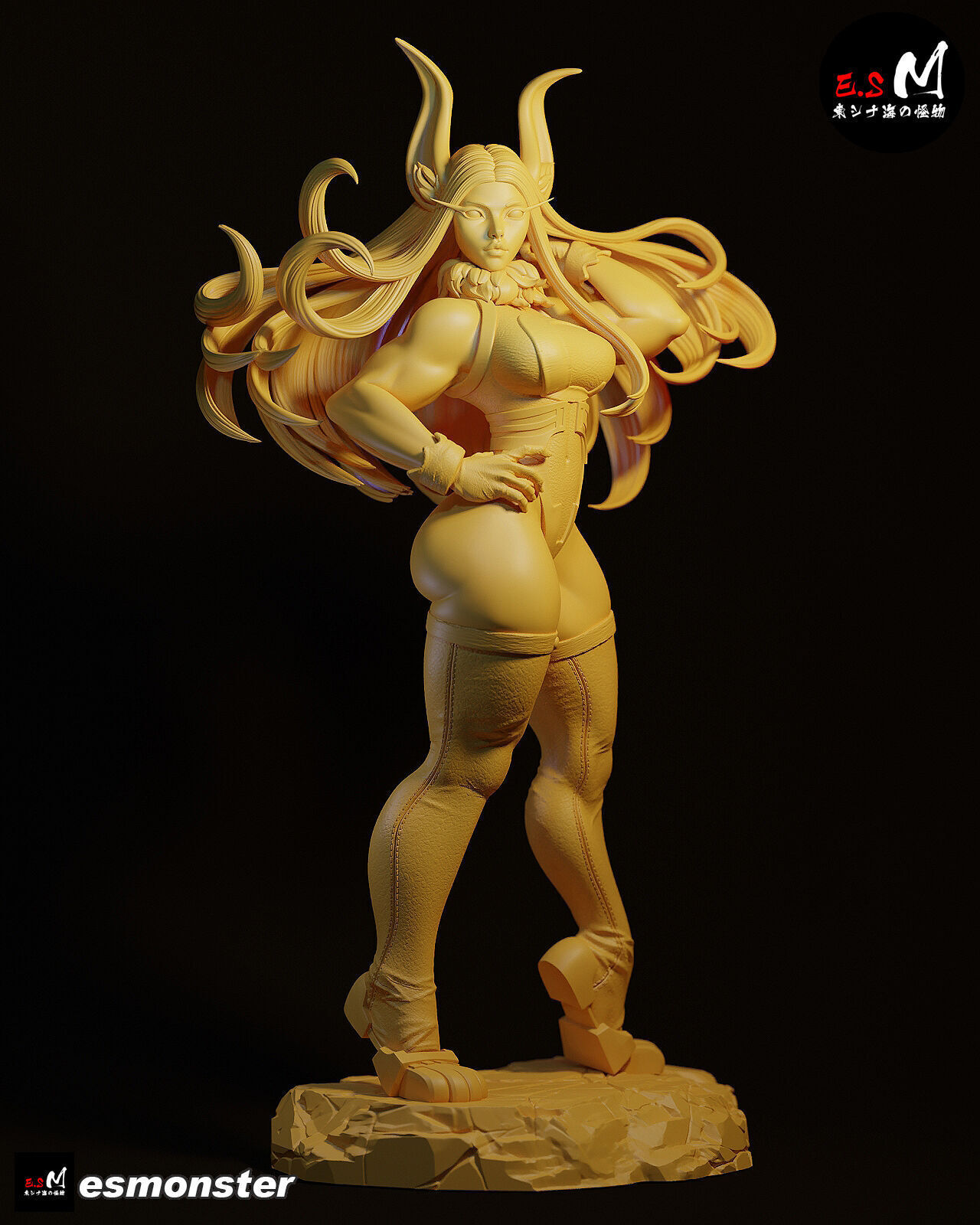 Mirko - My Hero Academia 3D print model_20