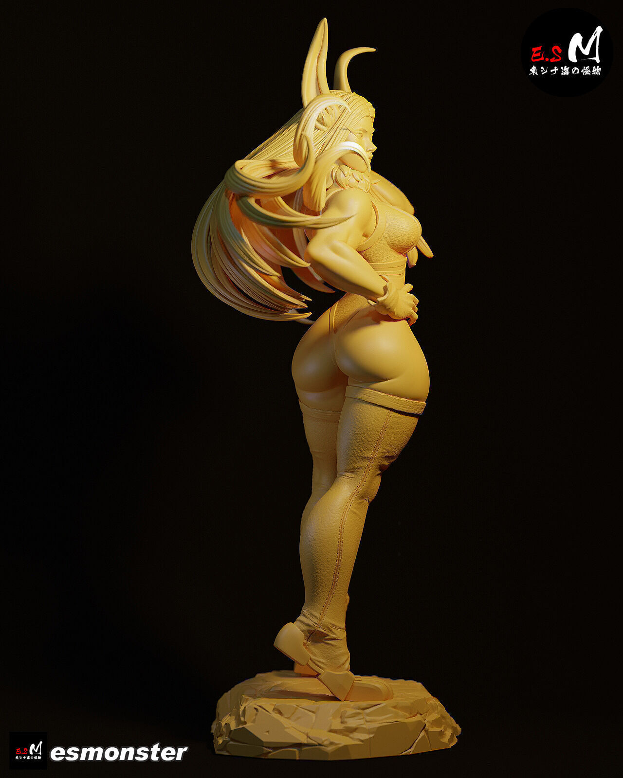 Mirko - My Hero Academia 3D print model_22