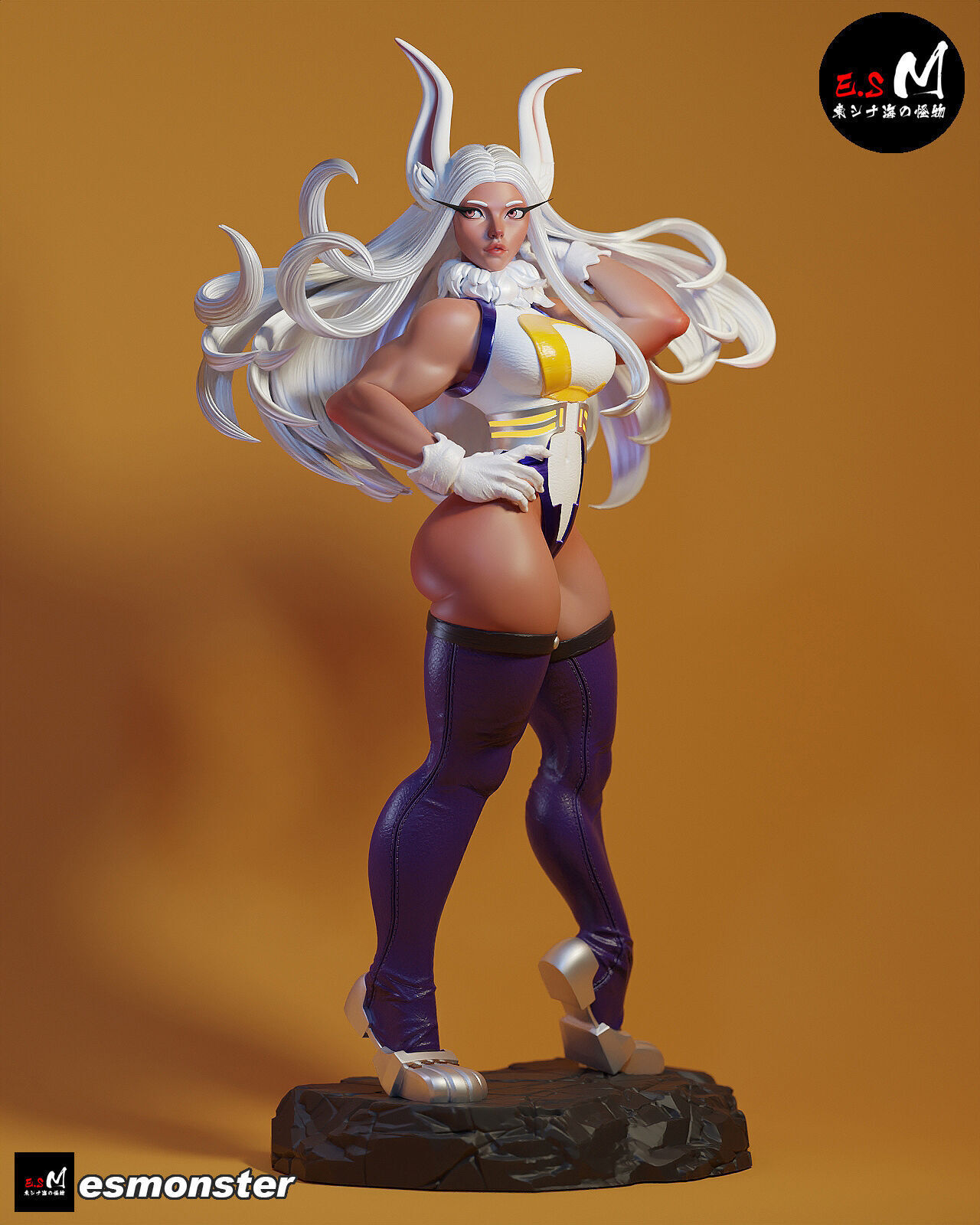 Mirko - My Hero Academia 3D print model_1