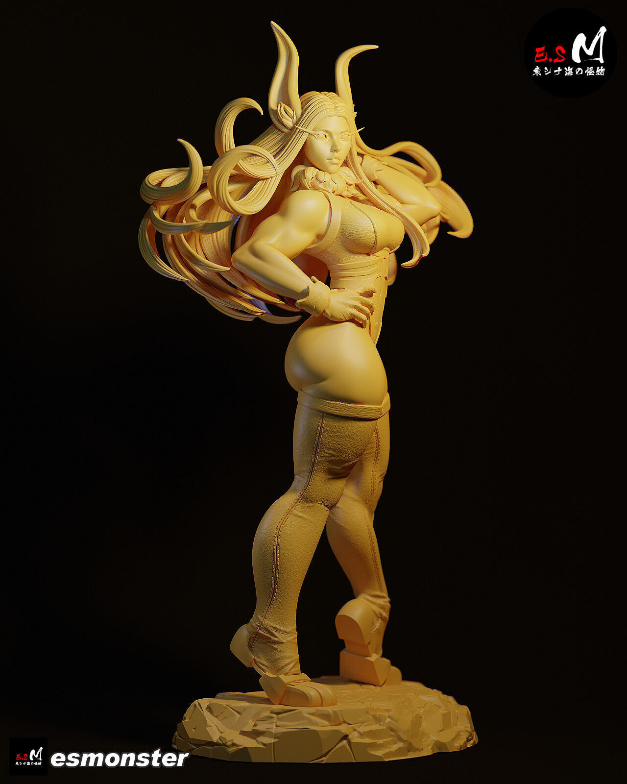 Mirko - My Hero Academia 3D print model_21