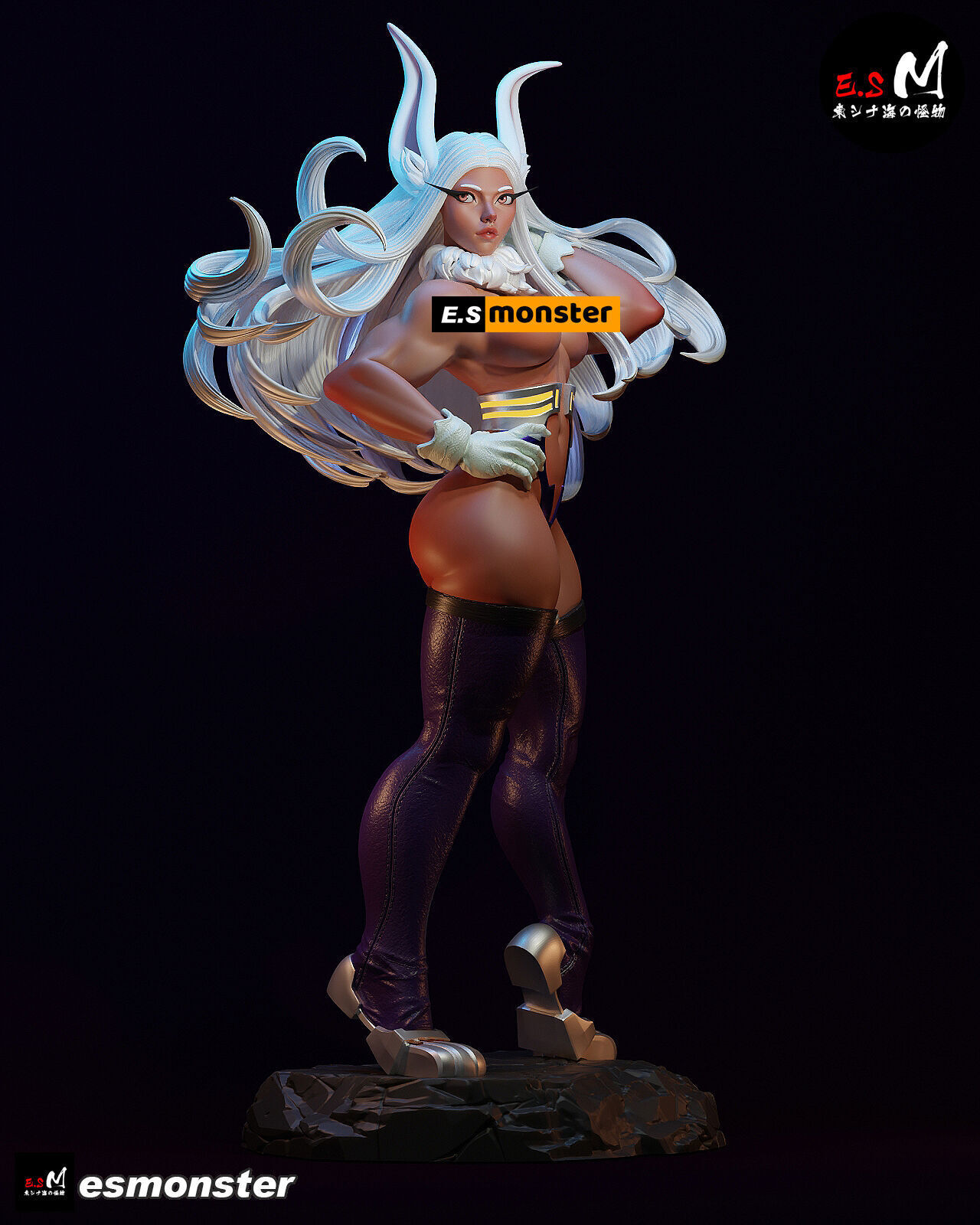 Mirko - My Hero Academia 3D print model_18