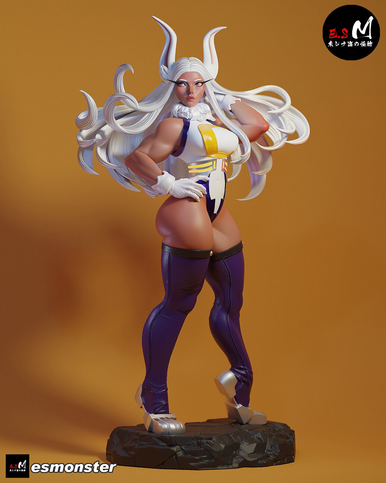 Mirko - My Hero Academia 3D print model_12