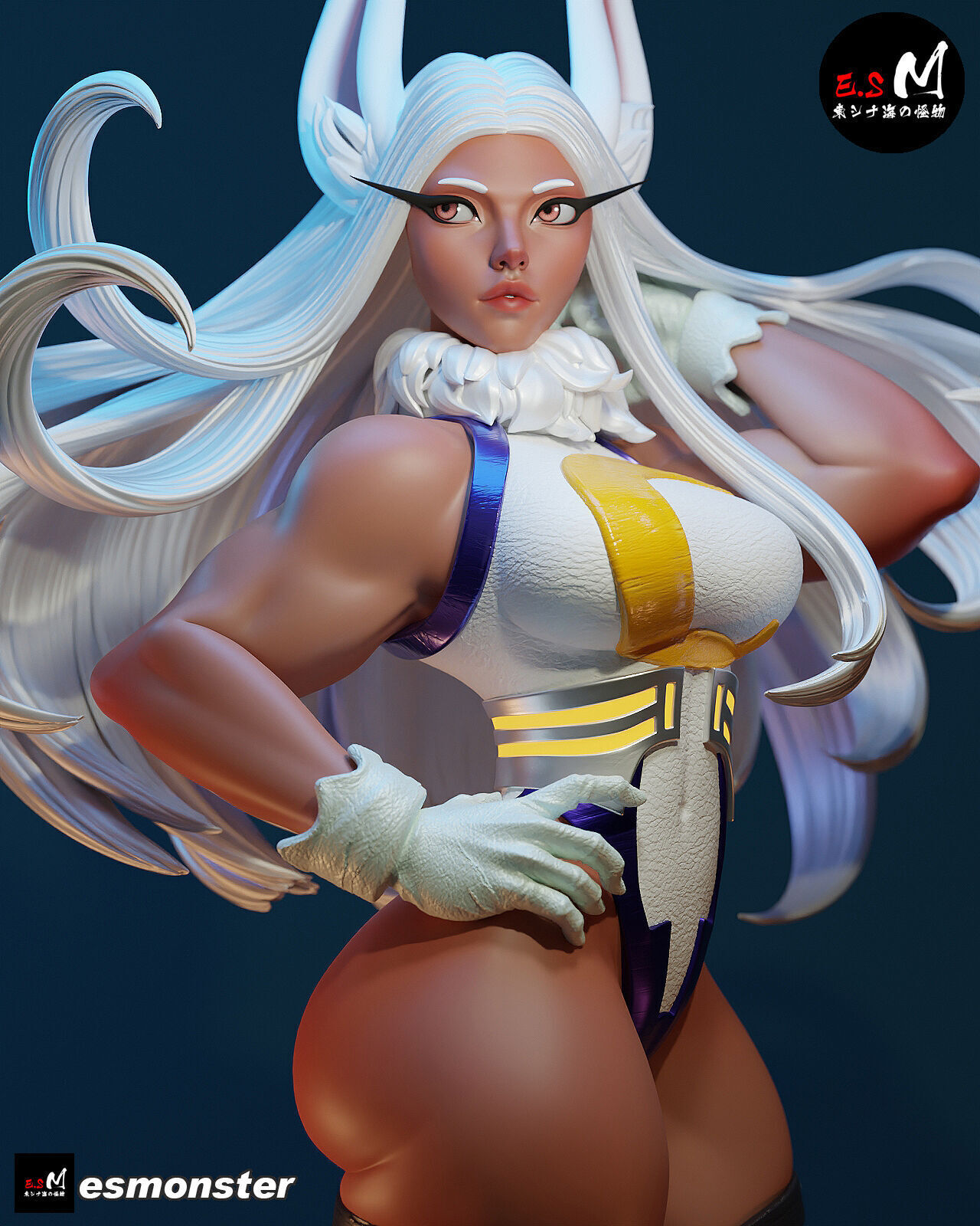 Mirko - My Hero Academia 3D print model_6