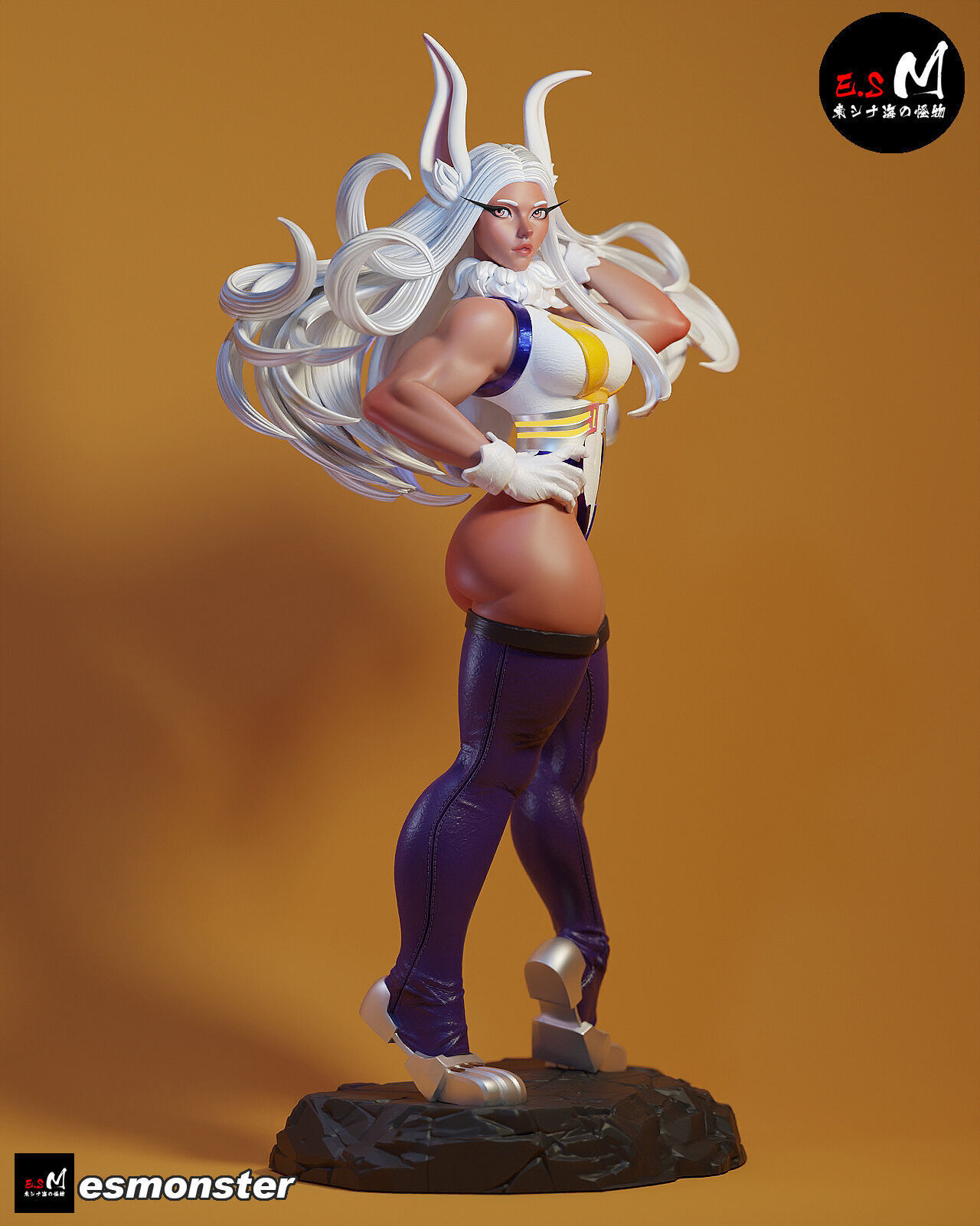 Mirko - My Hero Academia 3D print model_3