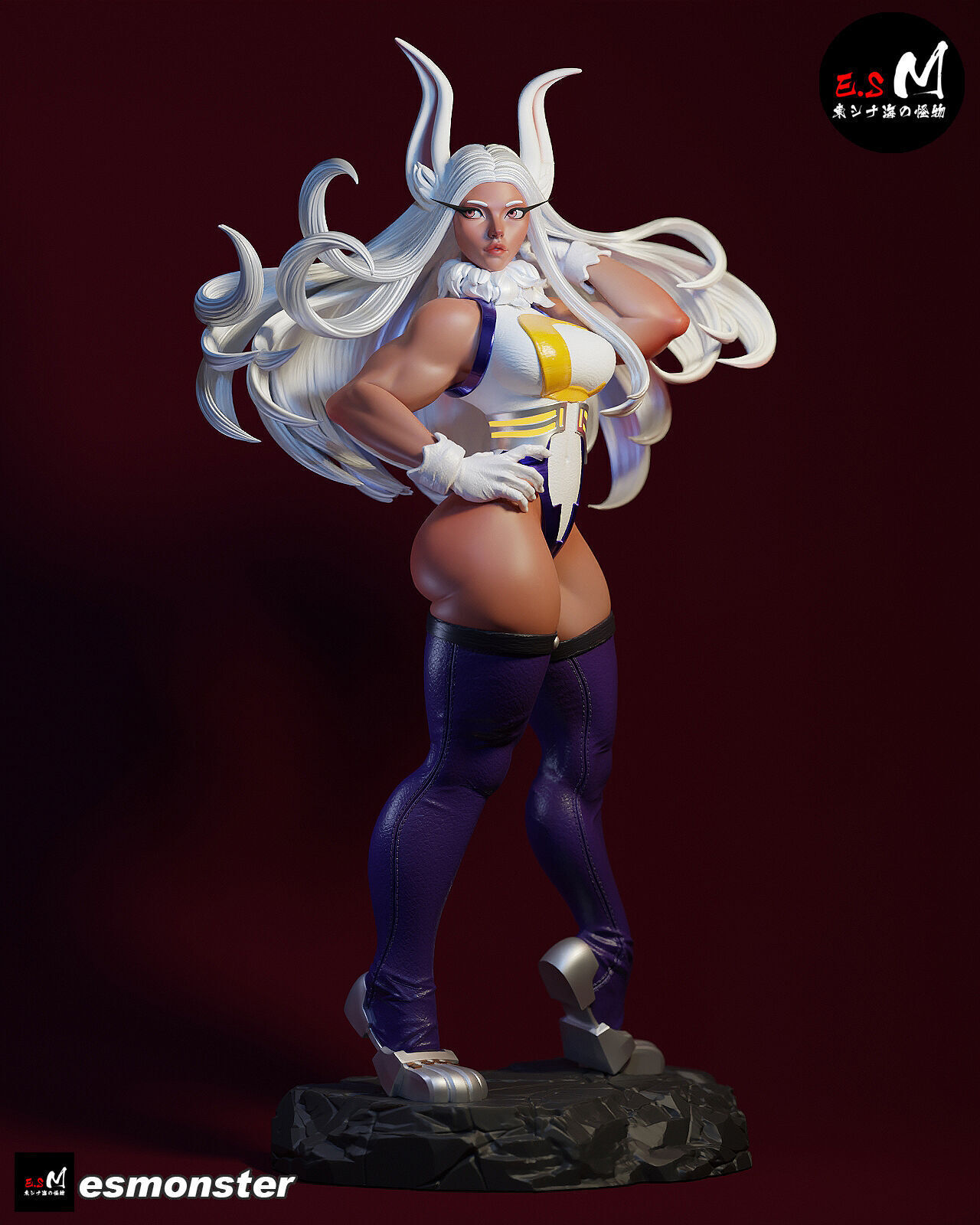 Mirko - My Hero Academia 3D print model_15
