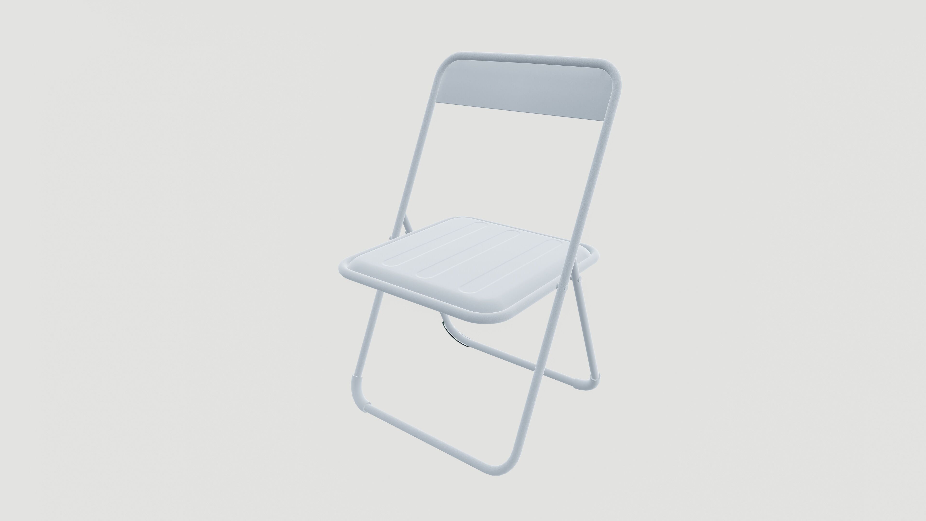 Folding chair 3D model_6