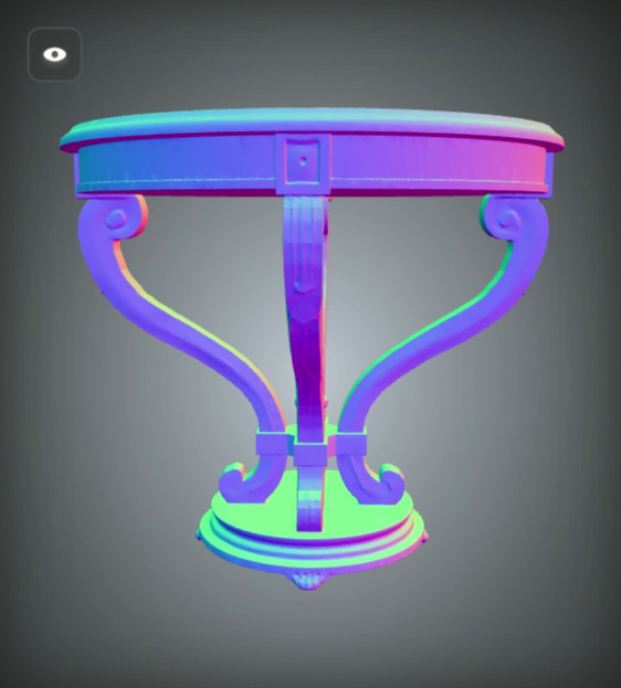 tables - dining tables end entry tables - Inviting Home 3D model_11