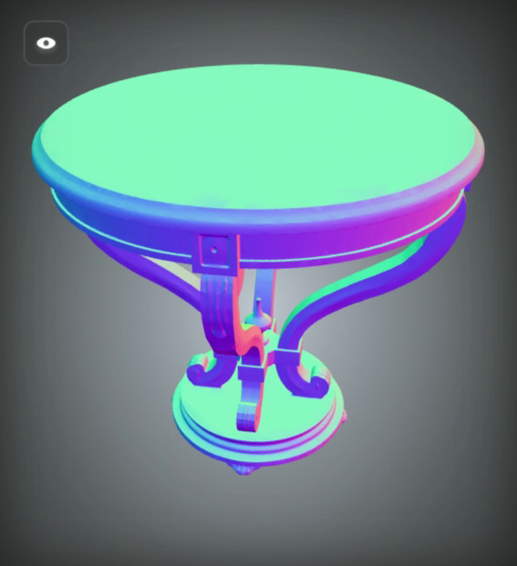 tables - dining tables end entry tables - Inviting Home 3D model_10