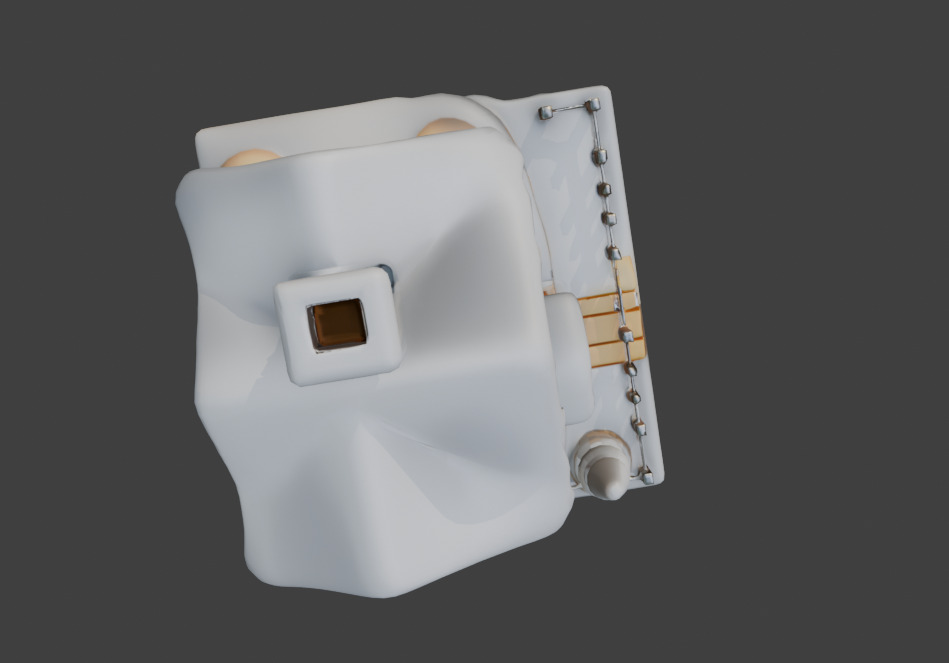 Snow-Covered House  Game-Ready 3D Model with PBR Textures Low-poly 3D model_8