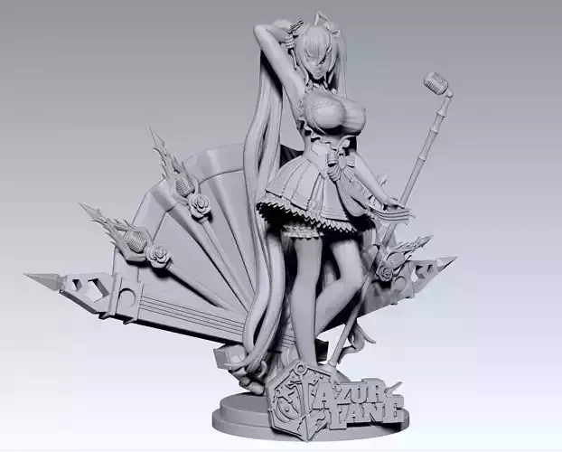 Taihou - Azur Lane 3D print model