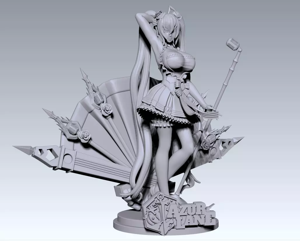 Taihou - Azur Lane 3D print model_0