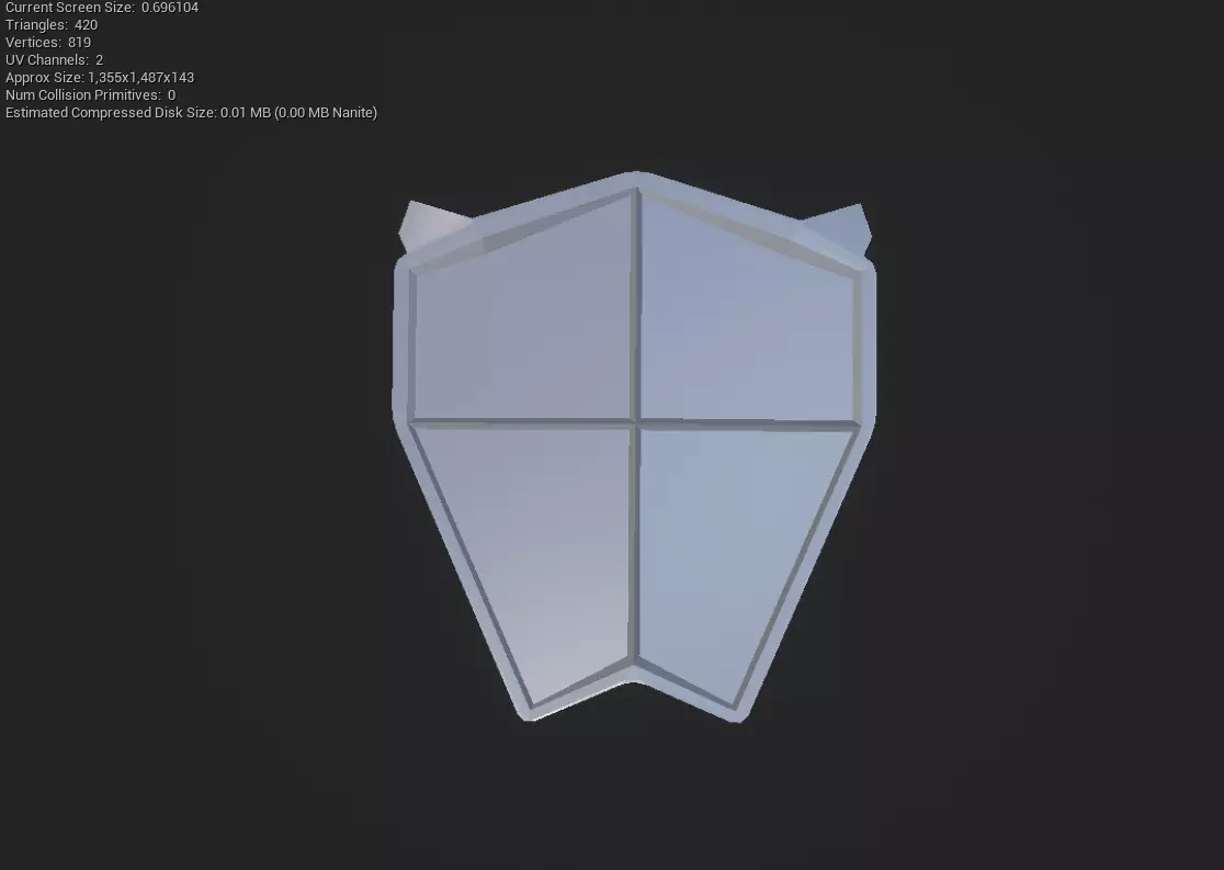 Shield for System Defenders Free 3D model_0